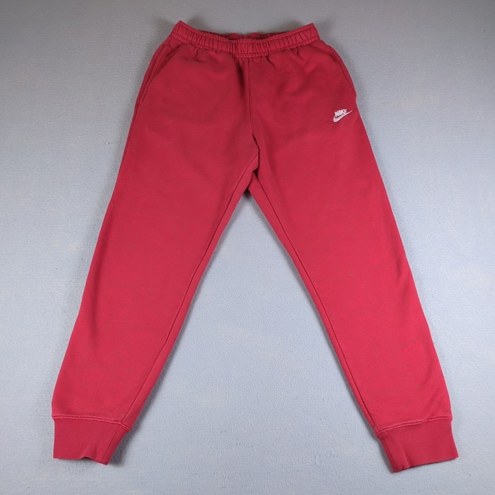 Nike Sportswear Jogger Sweatpants Mens Small University Red All Over Print